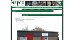 Desktop Screenshot of nefcomultimetals.co.uk
